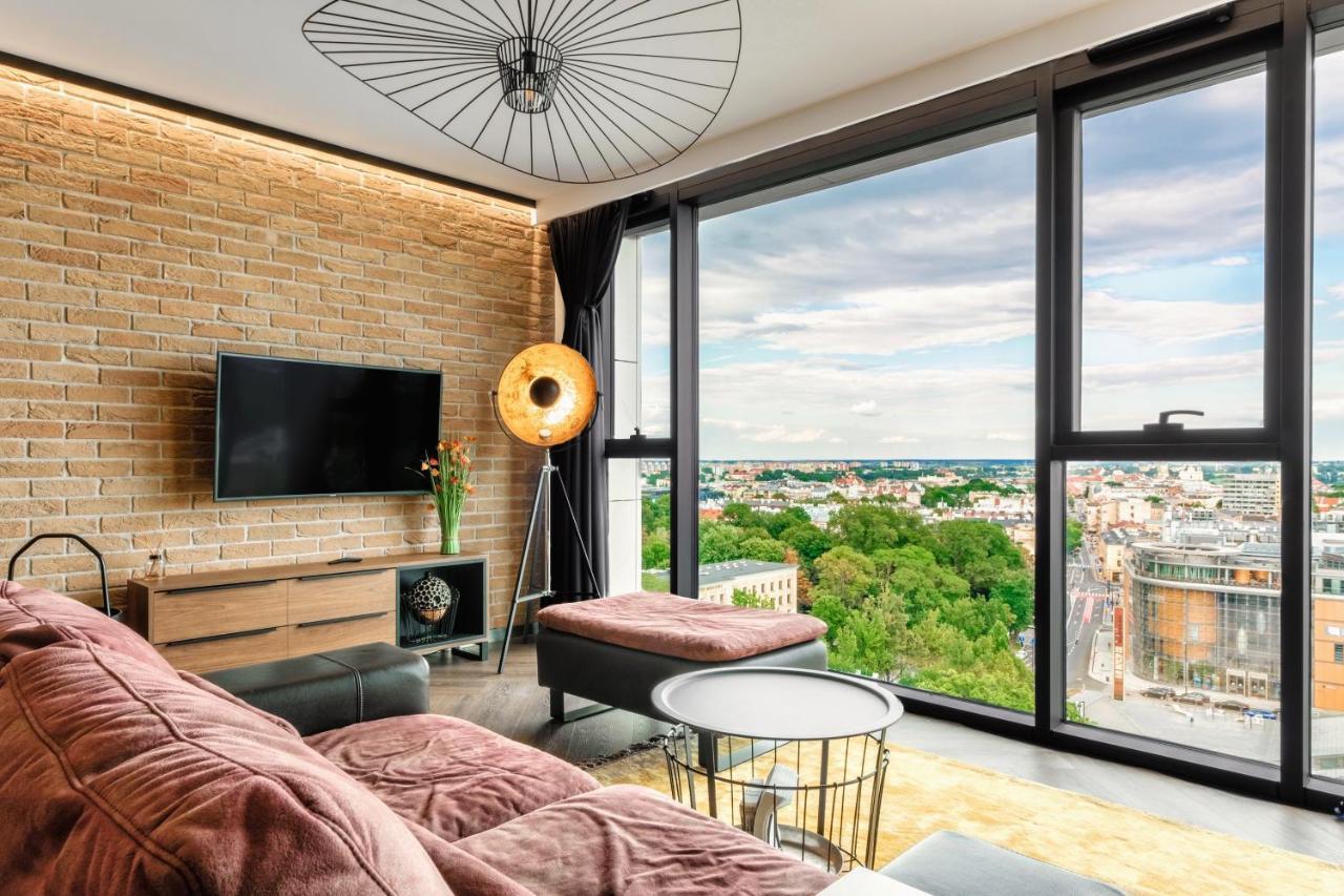 Skyview Suite - Niepowtarzalny Widok I Basen Lublin Exterior foto