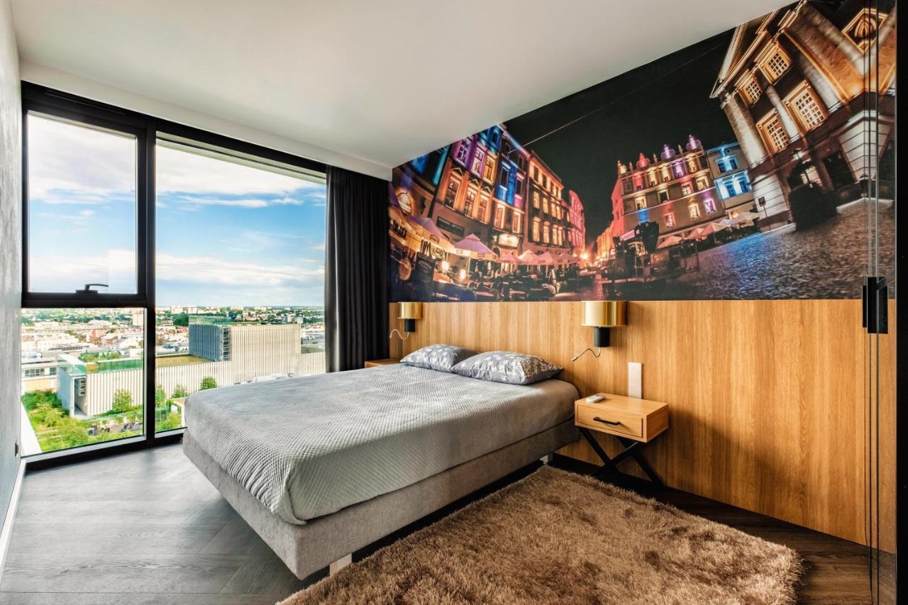 Skyview Suite - Niepowtarzalny Widok I Basen Lublin Exterior foto